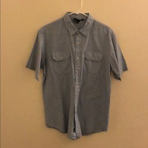 Light Blue Burnside Collared Shirt